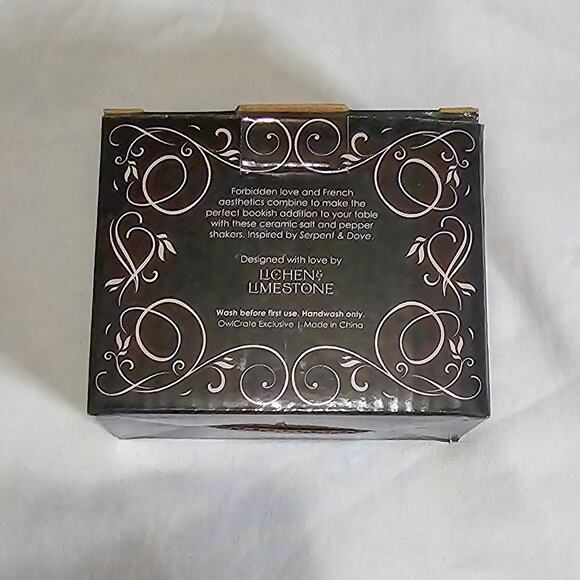 Owlcrate New French Aesthetic Salt & Pepper shakers - Picture 7 of 12